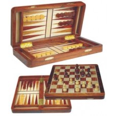 Schaak/backgam.magn.ingel.Acacia 30cm