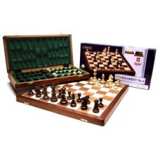 Schaakcasset.Tournam.5 Sapeli/essen.48x24cm
* Verwacht week 42 *
