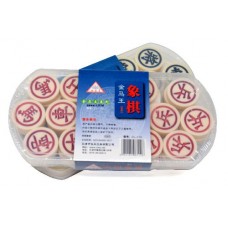 Xiang-Qi chineesschaak stenenset rond 32mm. Xiang-Qi chineesschaak stenenset rond 32mm.