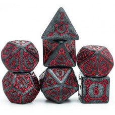 Dobbelst.Set Jumbo Kasteel Rood 7 dlg Dobbelst.Set Jumbo Kasteel Rood 7 dlg
