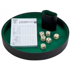 Dobbelpiste-SET 28 cm.+ beker+ stenen Dobbelpiste-SET 28 cm.+ beker+ stenen