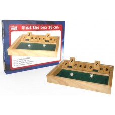 Shut the box dobbelspel klein 28x20x3cm.HOT Shut the box dobbelspel klein 28x20x3cm.HOT
