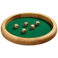 Dobbelpiste XL.Blank Hout 40 cm.+ 5 dob.st. Dobbelpiste XL.Blank Hout 40 cm.+ 5 dob.st.