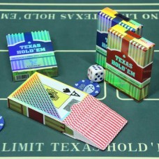 Pokerkaarten Texas Hold'em 100% kunst VE10