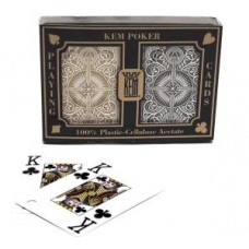Pokerkaarten KEM 2-pack 100% Black/Gold
* verwacht half november * Pokerkaarten KEM 2-pack 100% Black/Gold
* verwacht half november *