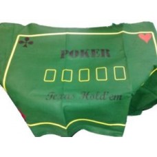 Pokerkleed Texas Hold'em gr.vilt 180x90cm Pokerkleed Texas Hold'em gr.vilt 180x90cm