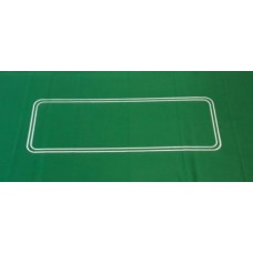 Pokerkleed groen vilt 93x182cm.lyn ovaal Pokerkleed groen vilt 93x182cm.lyn ovaal