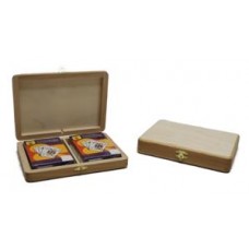 Speelkaartenkist+2 decks pokerkaarten Speelkaartenkist+2 decks pokerkaarten