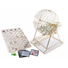 Bingomolen XLgroot 50 cm.75 ballen wit