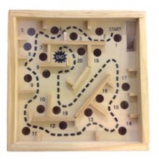Labyrinth hout blank klein 11,5x11,5 cm. Labyrinth hout blank klein 11,5x11,5 cm.