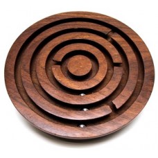 Geduld-kogel-spel rond acacia hout 12,5 cm. Geduld-kogel-spel rond acacia hout 12,5 cm.