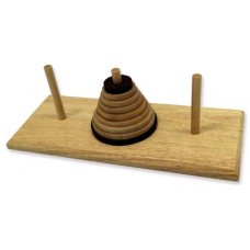Toren van Hanoi Rubberwood 9 ringen HOT
* Verwacht week 42 *
