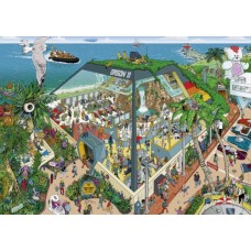 Puzzel Beauty Centre 1000 3dhk.Heye 30118