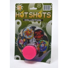Caps HOT Shot Collection op kaart Caps HOT Shot Collection op kaart